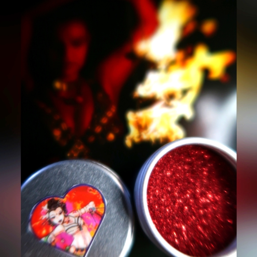 Red Eco Friendly Glitter
